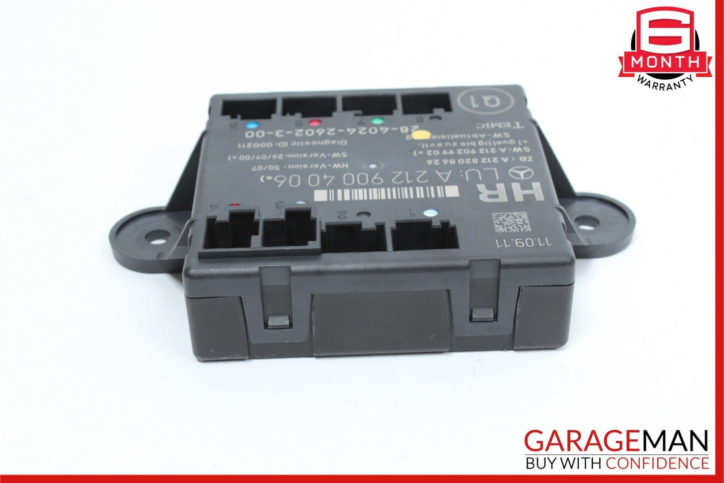 08-18 Mercedes W204 C250 C300 GLK350 E350 Rear Right Side Door Control Module