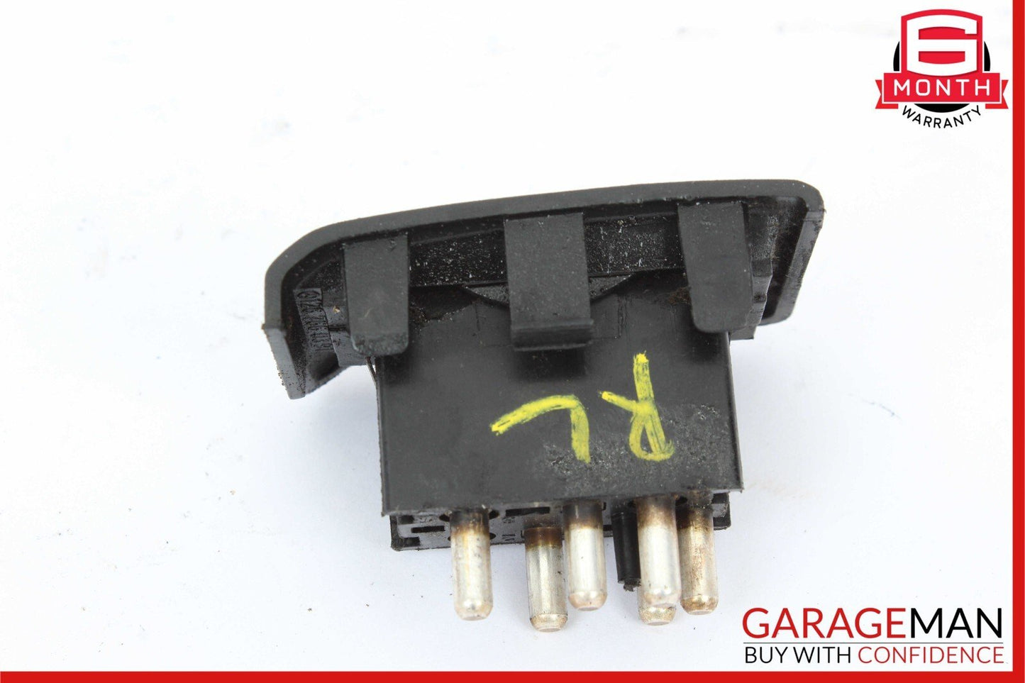 86-91 Mercedes W126 420SEL Rear Left Side Window Switch 1268206210 OEM