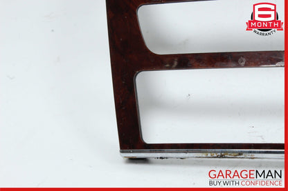 06-12 Mercedes GL450 ML350 Center Console Control Trim Bezel Cover Panel Wood