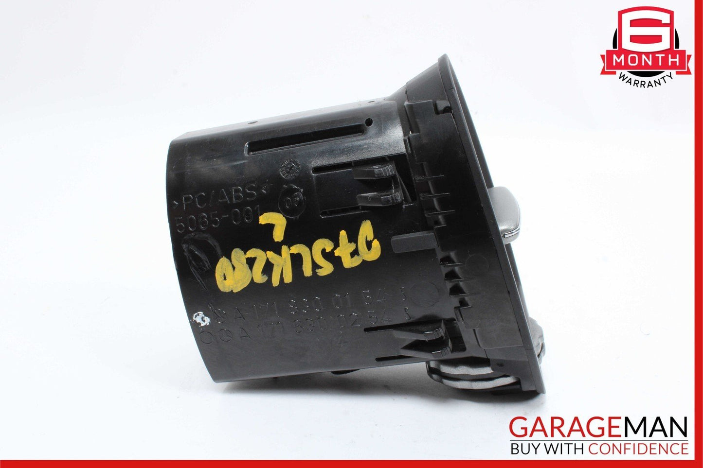 05-11 Mercedes R171 SLK300 SLK350 Air AC Vent Dash Left or Right Side Black OEM