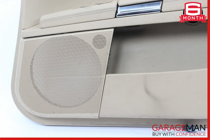 10-13 Mercedes W221 S500 Rear Right Passenger Side Interior Door Panel Grey OEM