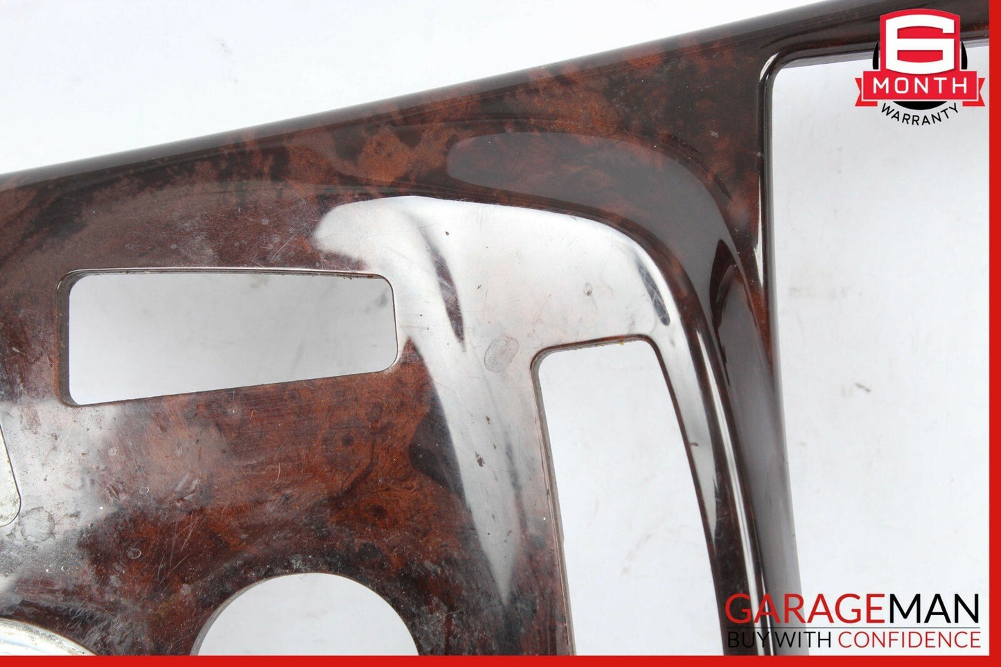 07-13 Mercedes W221 S400 S400 Center Console Multi Function Trim Bezel Wood