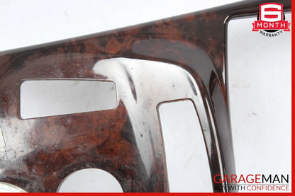 07-13 Mercedes W221 S400 S400 Center Console Multi Function Trim Bezel Wood