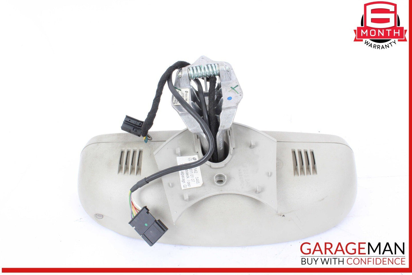 06-11 Mercedes W219 CLS500 CLS550 CLS63 AMG Interior Rear View Mirror Gray OEM