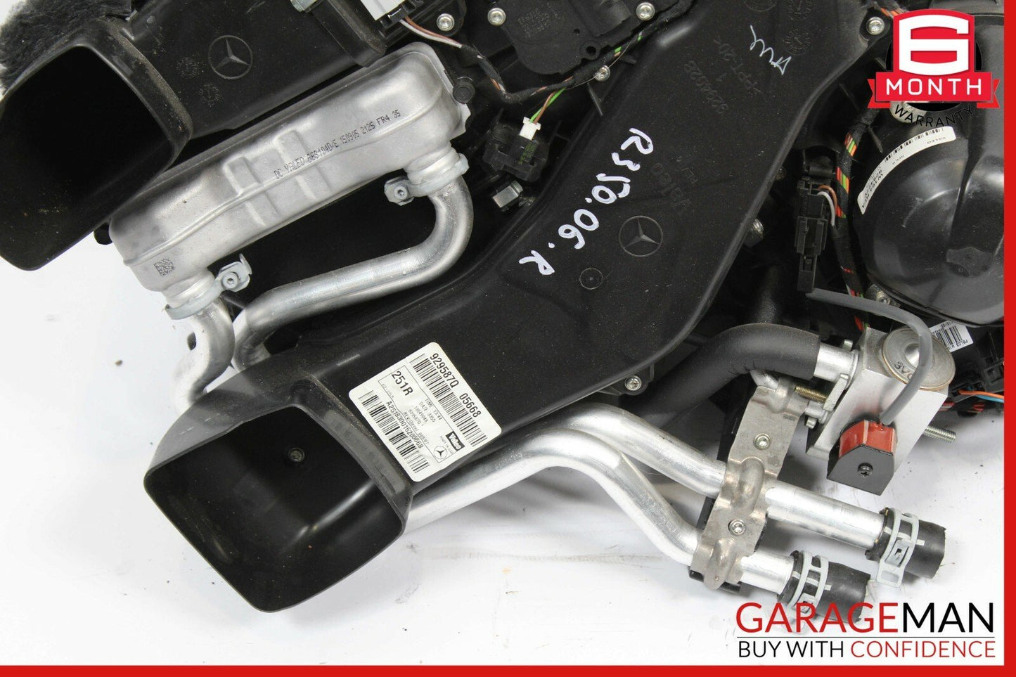 06-09 Mercedes W251 R350 R500 R550 Rear AC Cooling And Ventilation System OEM