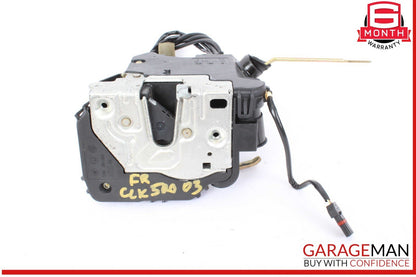 03-09 Mercedes W209 CLK500 CLK55 AMG Front Right Side Door Lock Latch Actuator