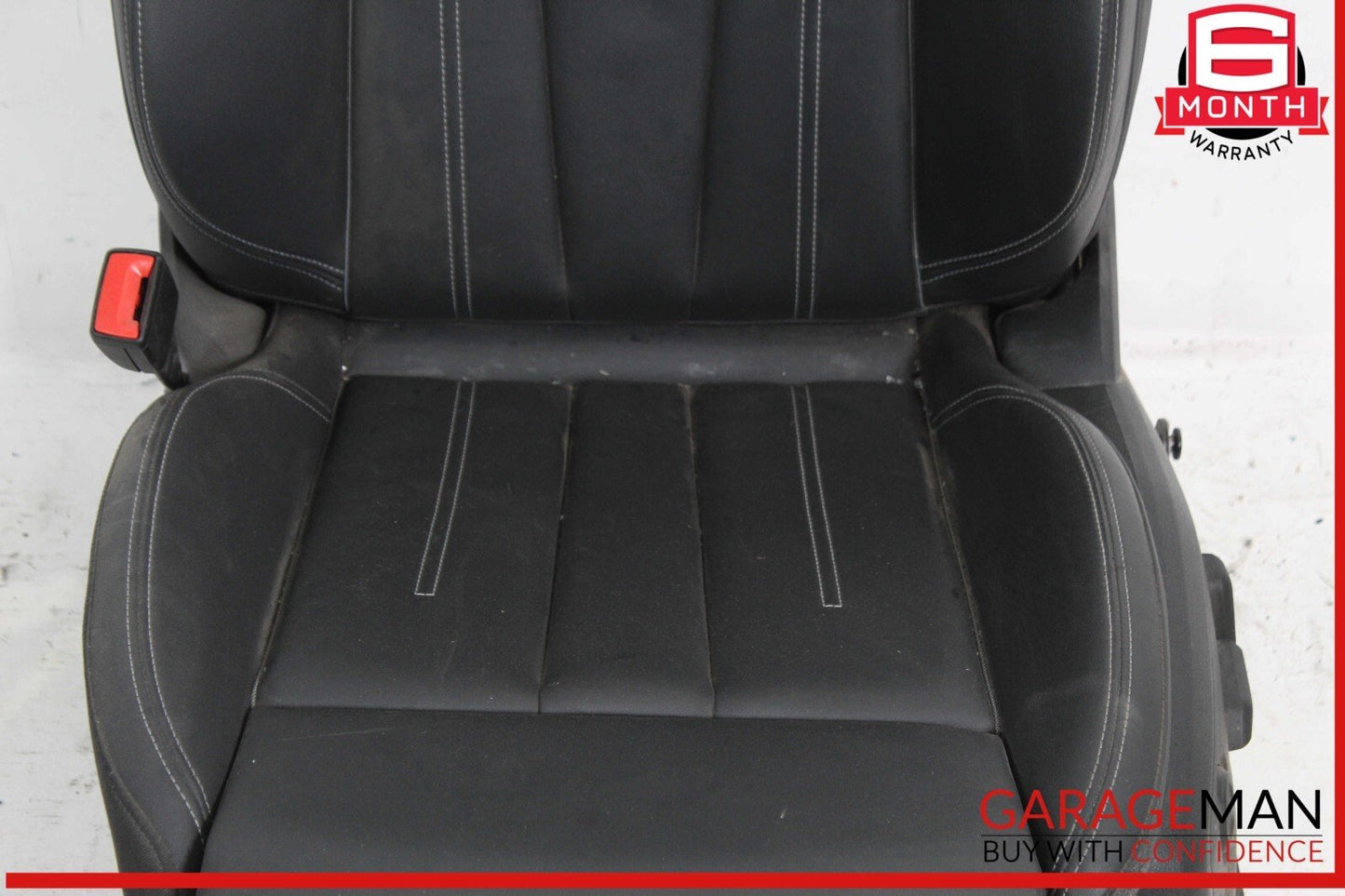 17-24 Audi A4 Front Left Driver Side Seat Cushion Cover Black OEM