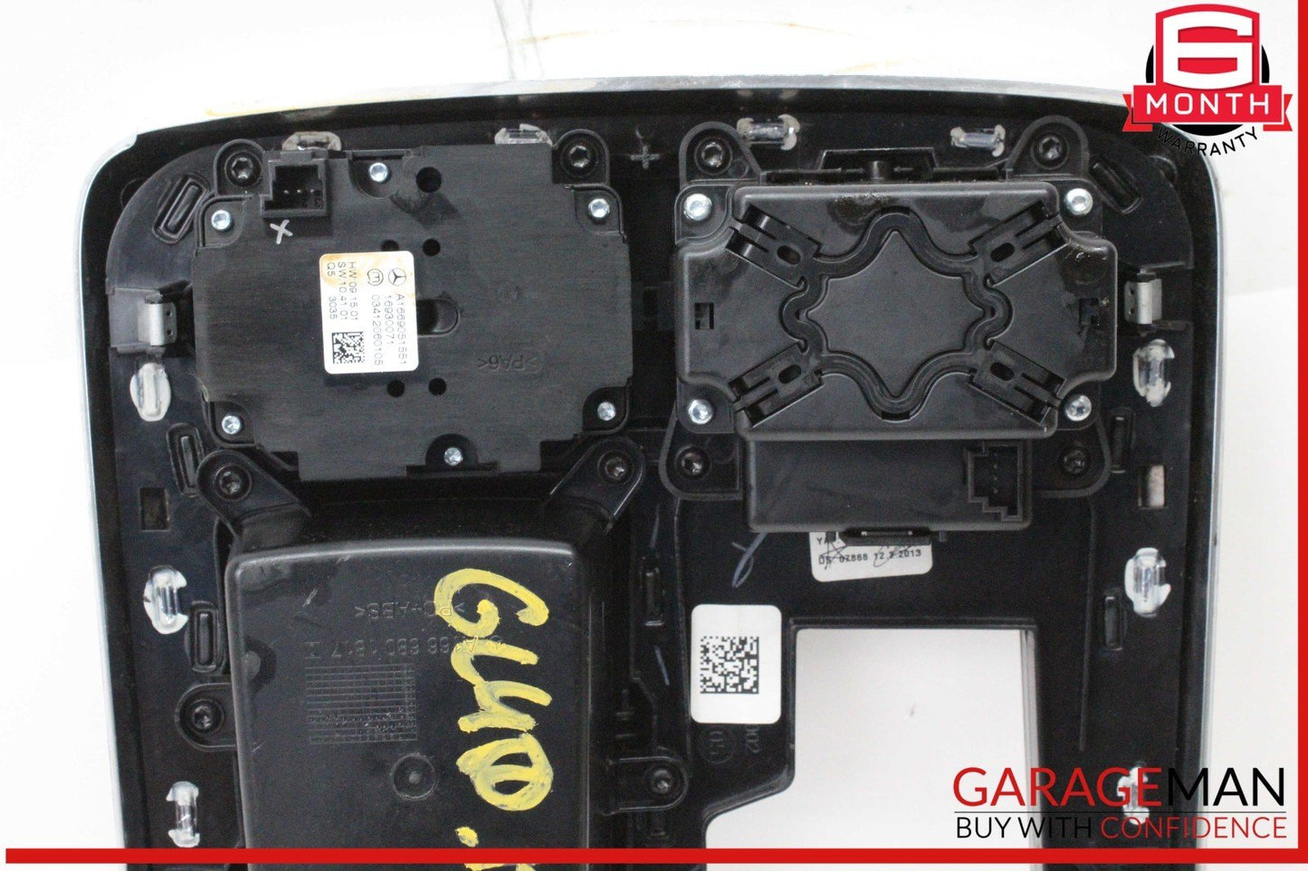 12-19 Mercedes X166 GL450 ML400 GLS550 Center Console Bezel Trim Black OEM