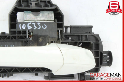 10-13 Mercedes W212 E350 E550 Front / Rear Right Exterior Door Handle White OEM