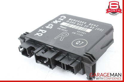 01-07 Mercedes W203 C230 C350 Rear Right Passenger Side Door Control Module Unit