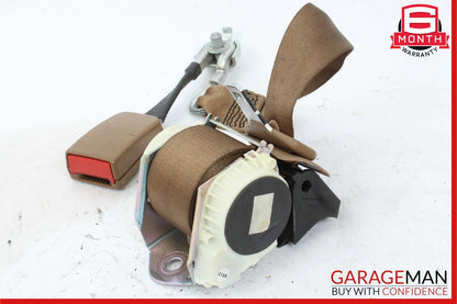 07-13 Mercedes W221 S550 S63 Rear Center Seat Belt Retractor Buckle Brown OEM
