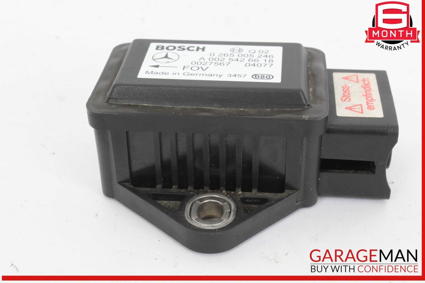 03-11 Mercedes R230 SL500 CLS350 Yaw Turn Rate Acceleration Sensor 0025426618