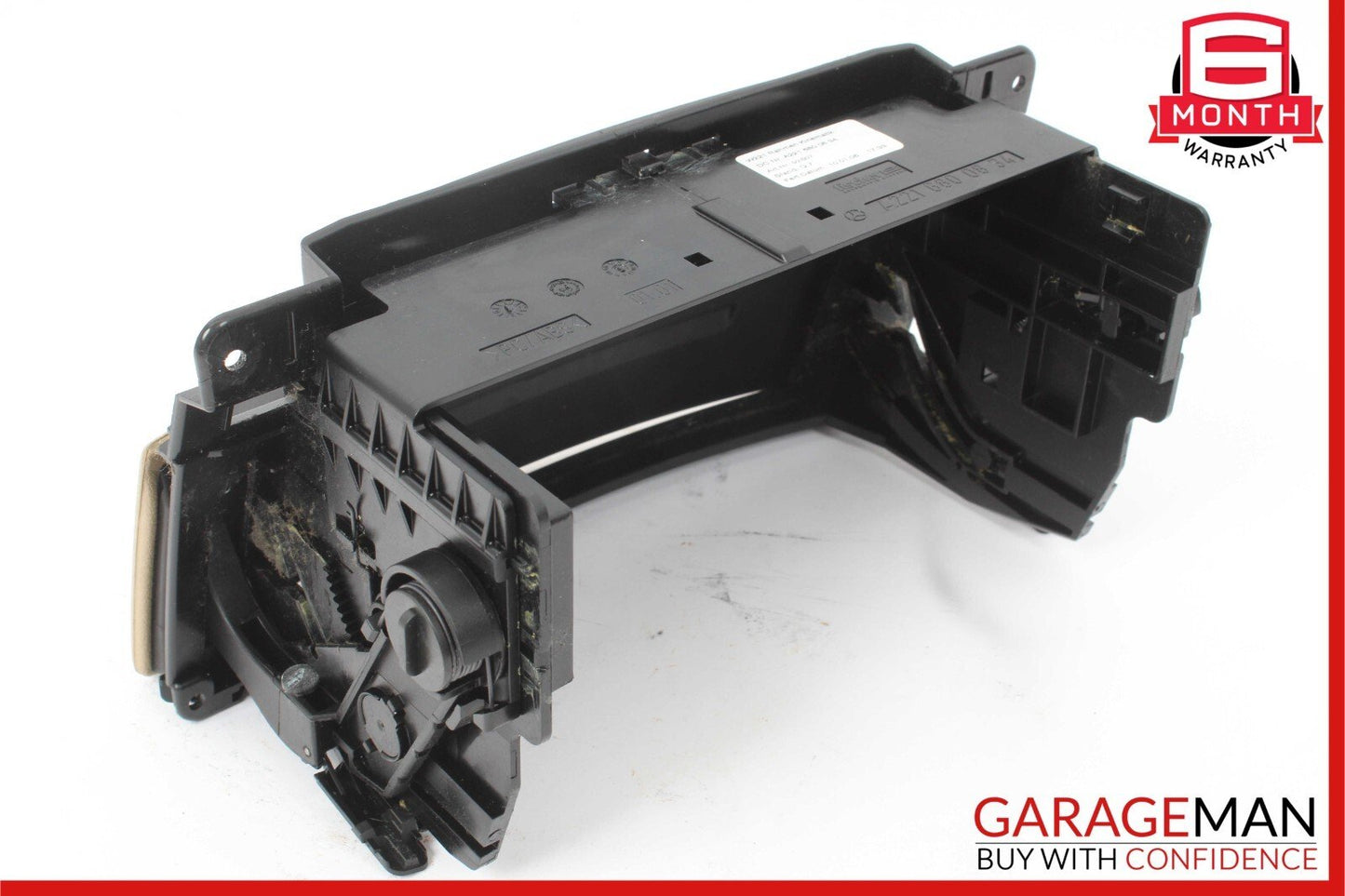 07-13 Mercedes W221 S550 S450 Center Console Dashboard CD Player Cover Beige OEM