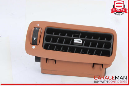 03-13 Maserati Quattroporte M139 Right Side B-Pillar AC A/C Air Vent Brown OEM