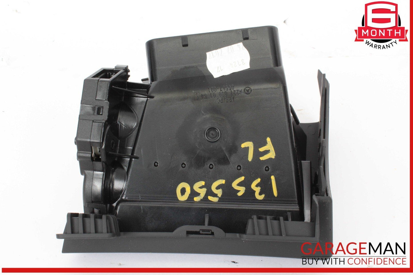 07-14 Mercedes W221 S550 CL550 Left Side Dashboard AC A/C Air Vent Black OEM