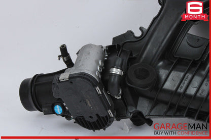 10-16 Mercedes W204 C250 CGI Engine Air Intake Manifold w/ Throttle Body OEM
