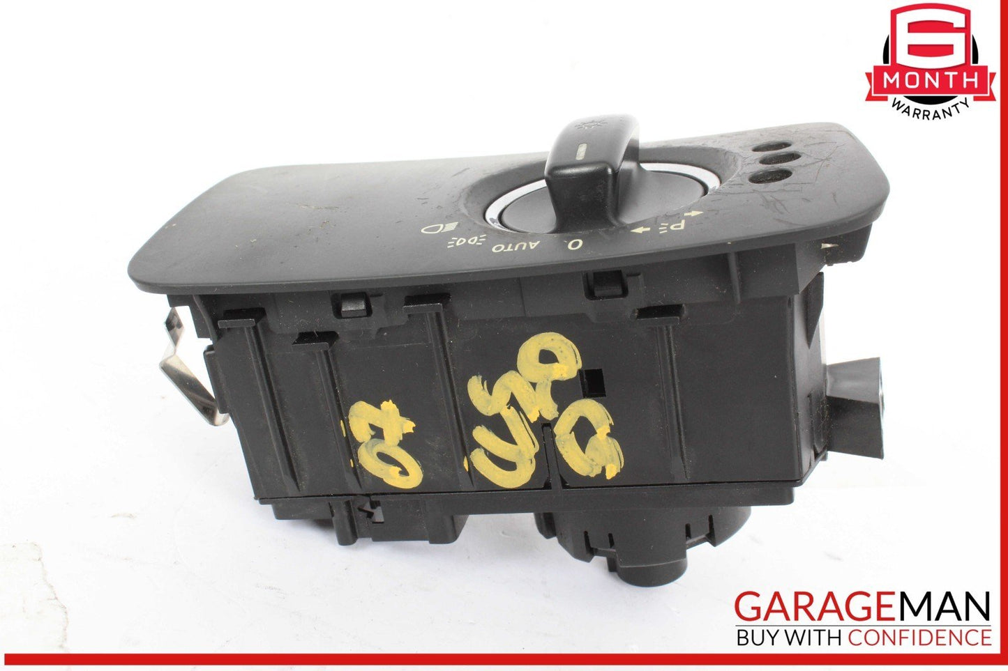 06-11 Mercedes W219 CLS550 Headlight Control Switch Black 2195450704 OEM