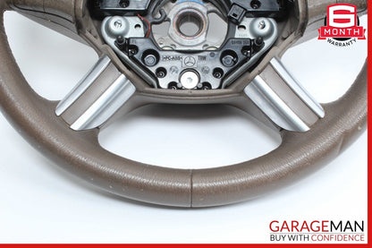 06-09 Mercedes W251 R350 4MATIC 4 Spoke Steering Wheel Black OEM