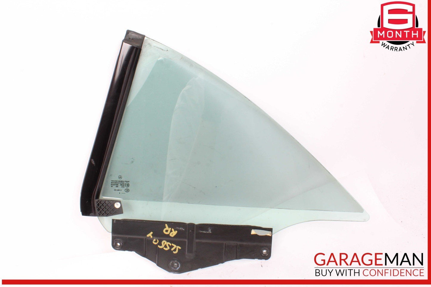 03-12 Mercedes R230 SL500 SL55 AMG Rear Right Side Quarter Window Glass OEM