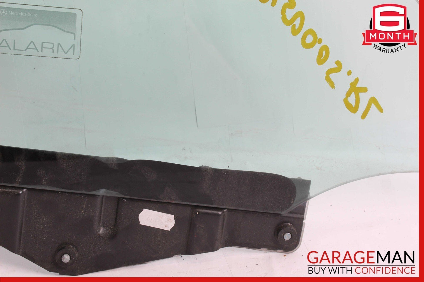 03-12 Mercedes R230 SL500 SL55 AMG Rear Left Side Quarter Window Glass Clear