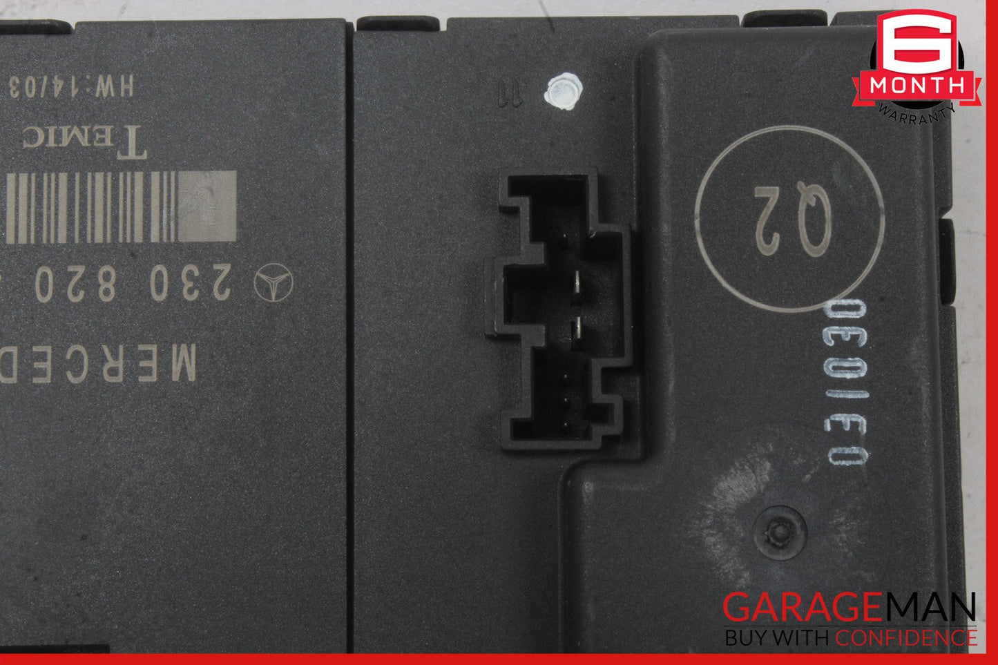 03-12 Mercedes R230 SL500 SL550 SL55 AMG Door Control Module Right Side OEM