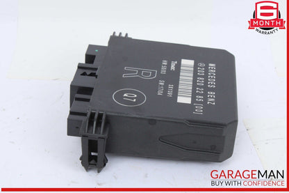 01-07 Mercedes W203 C230 C350 Rear Right Side Door Control Module 2038202285 OEM