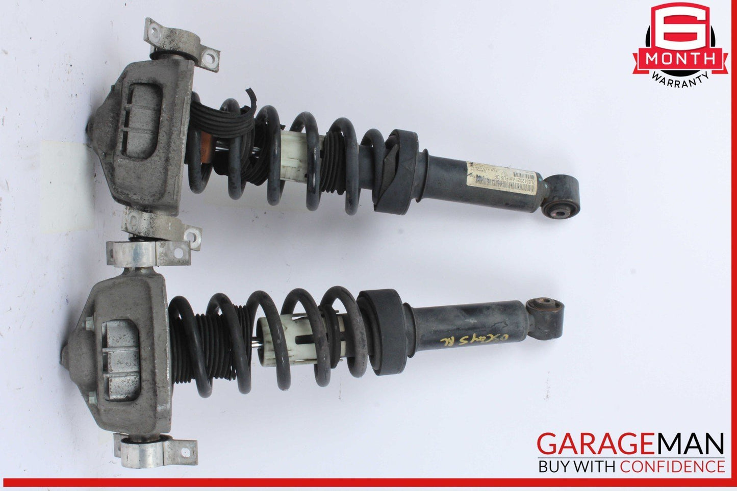 03-06 Porsche Cayenne S 955 Rear Left and Right Side Shock Strut Absorber OEM