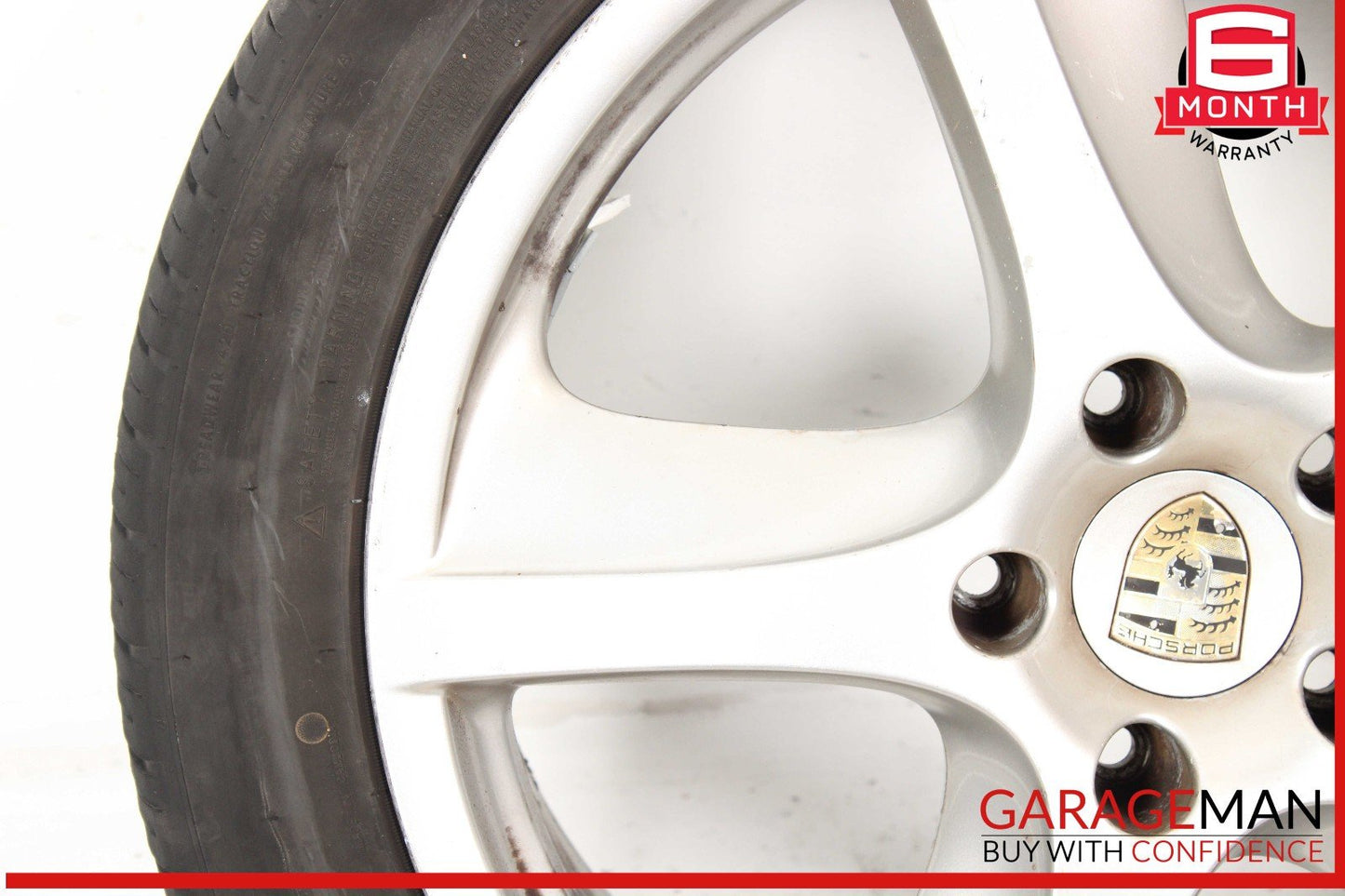 03-10 Porsche Cayenne 955 957 Front Wheel Tire Rim 9 x 20 OEM
