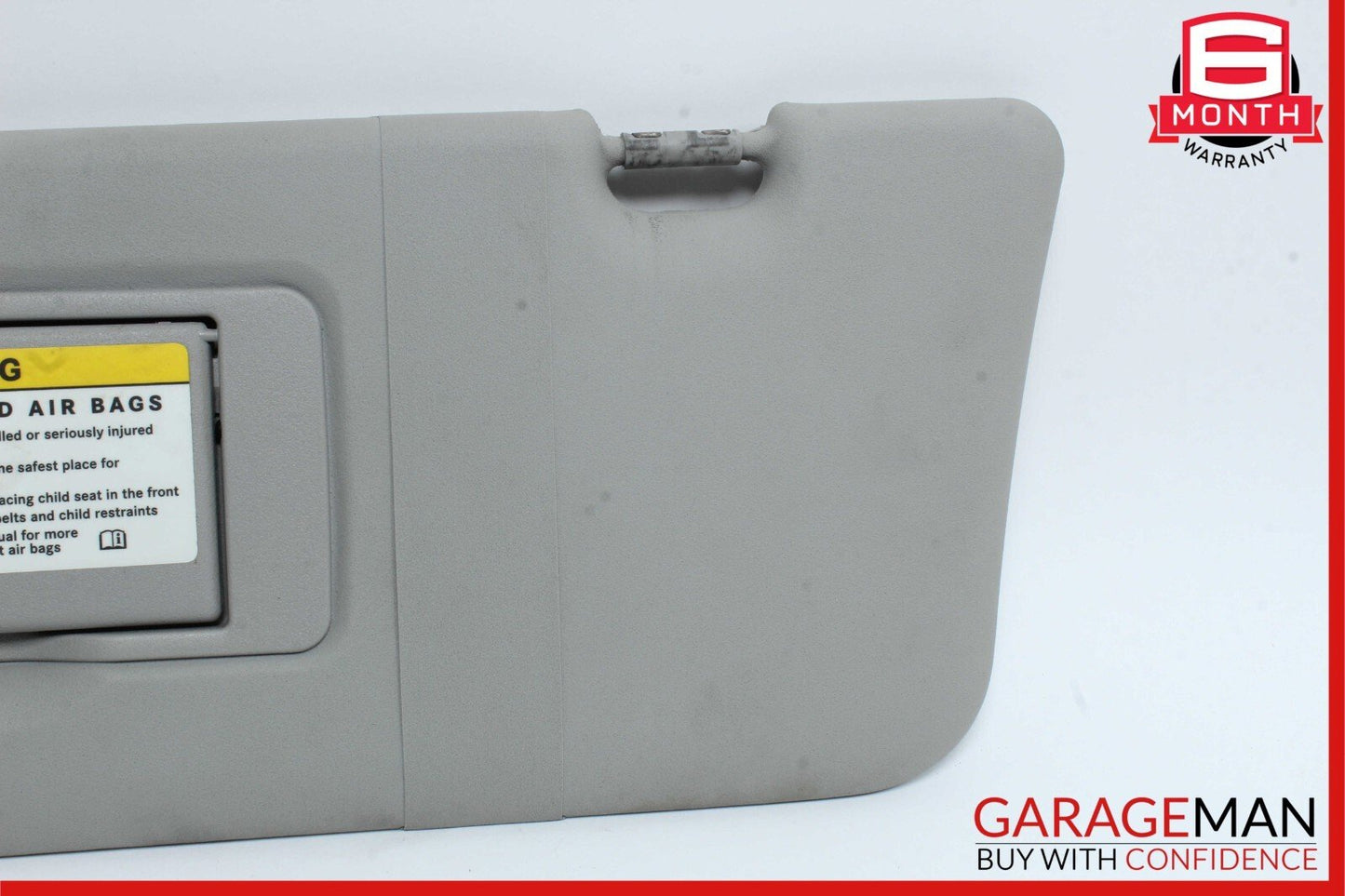 06-12 Mercedes GL450 GL550 ML450 Front Left Sun Visor Sunvisor Shade Grey