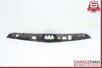 10-13 Mercedes W212 E350 E550 Sedan Trunk Lid Tailgate Handle Trim Black OEM
