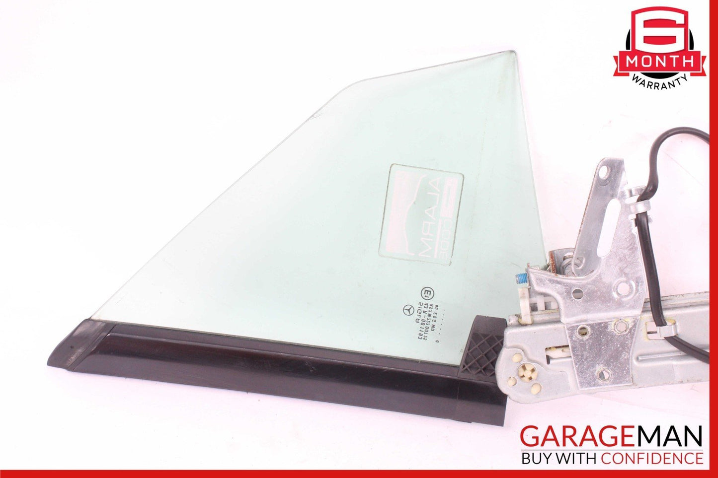 97-04 Mercedes R170 SLK230 Rear Right Side Quarter Window Glass w/ Motor OEM