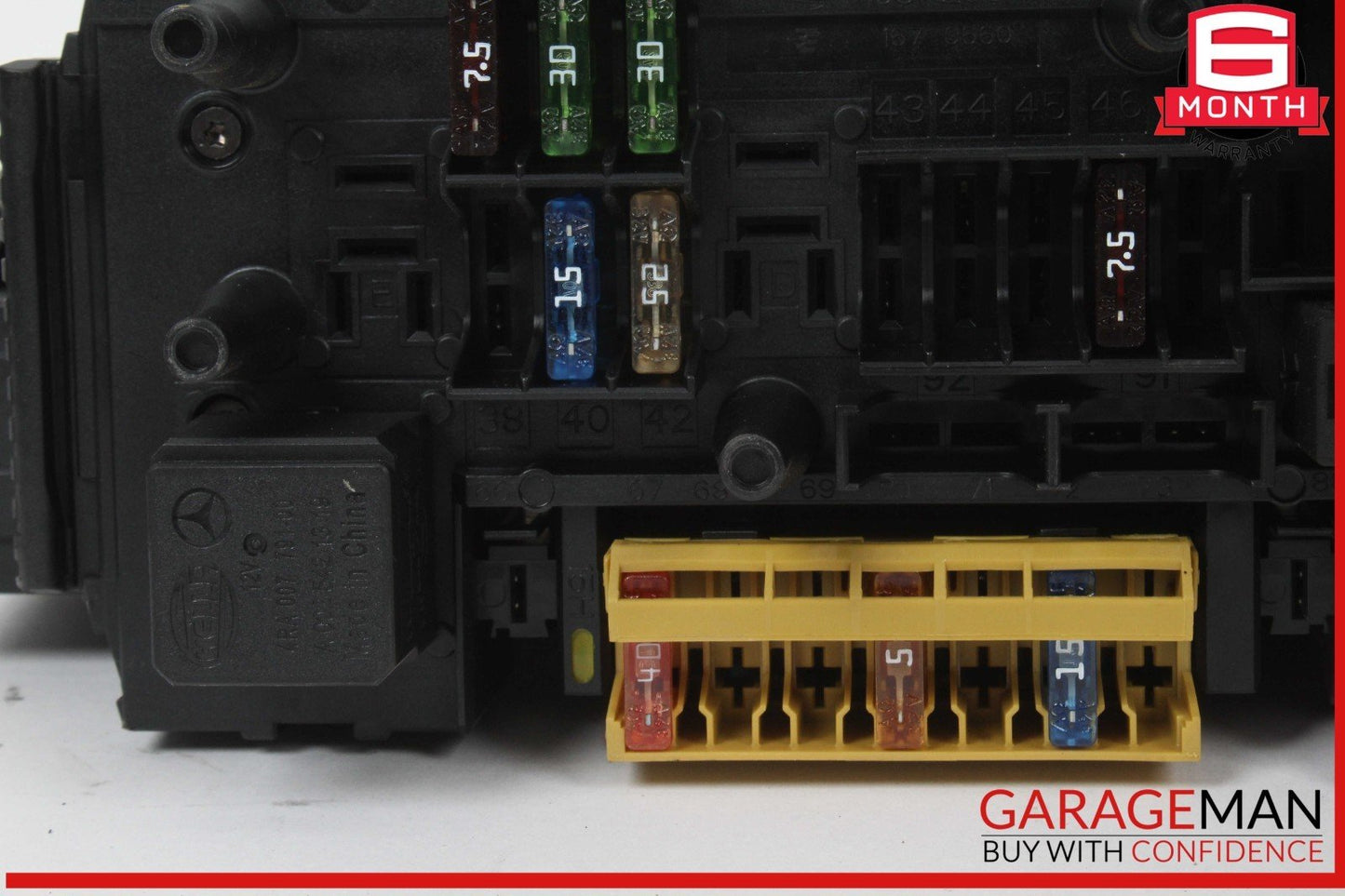 12-16 Mercedes R172 SLK250 SLK350 Rear Fuse Relay Box Module 1729060105 OEM