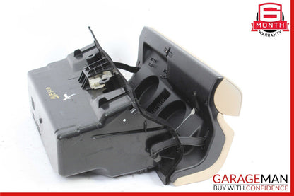 96-99 Mercedes W210 E320 Glove Box Compartment Cup Holder Assy Leather Mushroom
