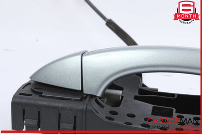 12-18 Audi A6 A7 Rear Left Driver Side Exterior Door Handle Gray 4H0837885 OEM