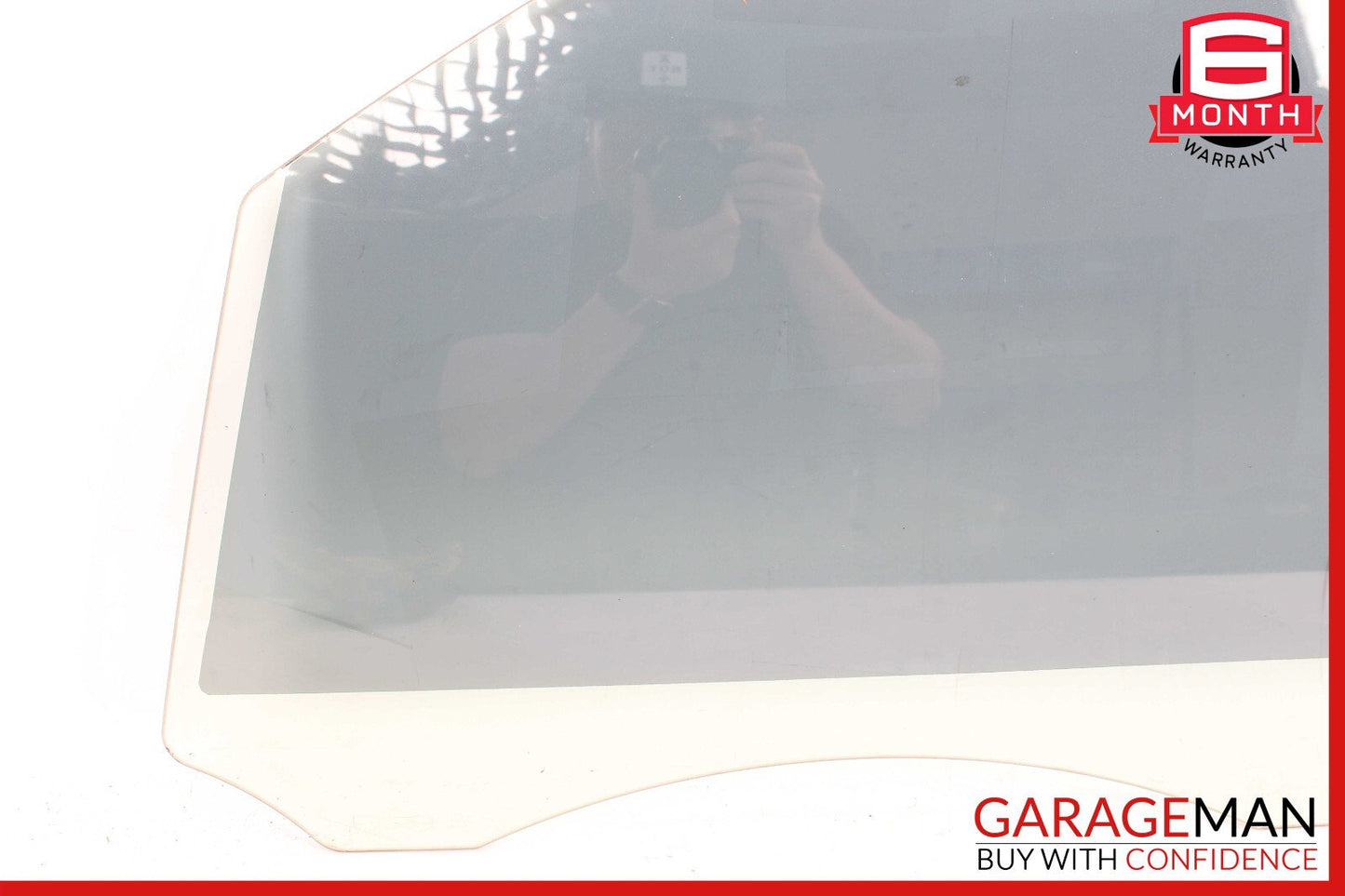 11-18 Porsche Cayenne 958 Front Left Driver Side Door Window Glass OEM