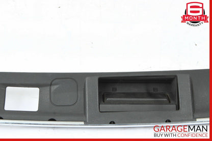 08-14 Mercedes W204 C250 Trunk Lid Tailgate Handle Trim Cover Panel Assembly