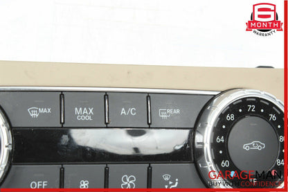 12-14 Mercedes W204 C250 AC A/C Heater Climate Temperature Control Switch Beige