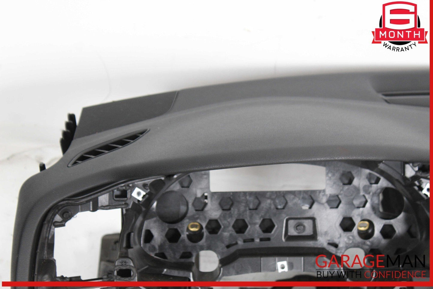 09-16 Audi A4 S4 Front Dash Dashboard Panel Cover Trim Vent Assembly Black OEM
