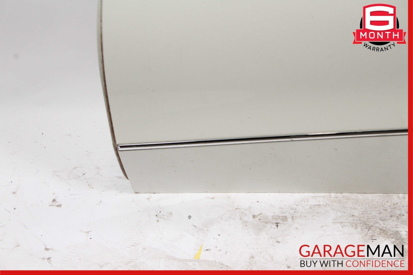10-16 Mercedes W212 E350 E63 AMG Sedan Rear Left Side Door Shell Calcite White