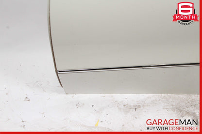 10-16 Mercedes W212 E350 E63 AMG Sedan Rear Left Side Door Shell Calcite White
