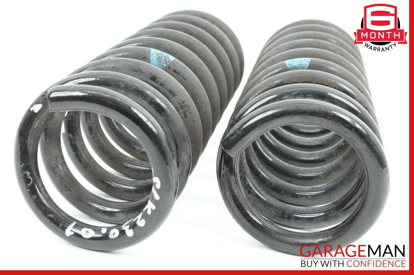 97-04 Mercedes R170 SLK230 Rear Right & Left Shock Absorber Coil Spring Set OEM