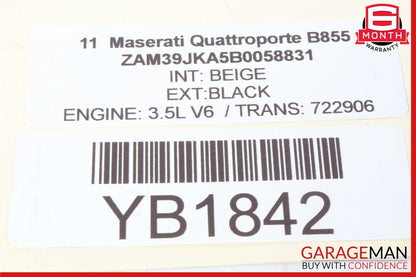 03-13 Maserati Quattroporte M139 Rear Right Side Door Lock Latch Actuator OEM