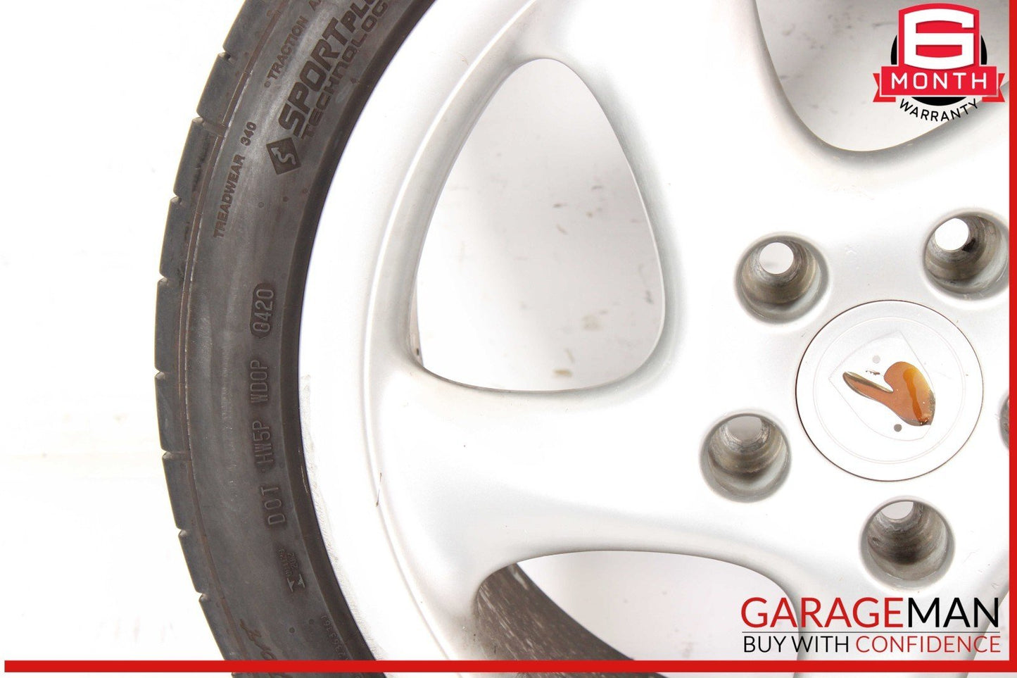 97-05 Porsche Carrera 911 996 Boxster 986 Rear Wheel Tire Rim 9Jx18 ET52 OEM