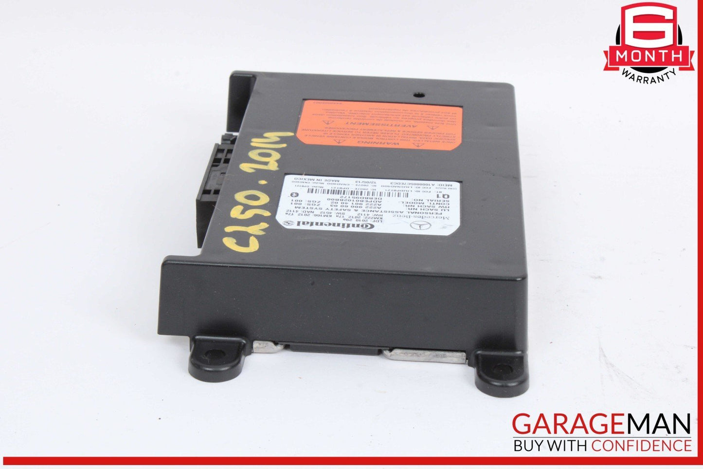 12-15 Mercedes W204 C250 E350 Communication Control Module 2229006003 OEM