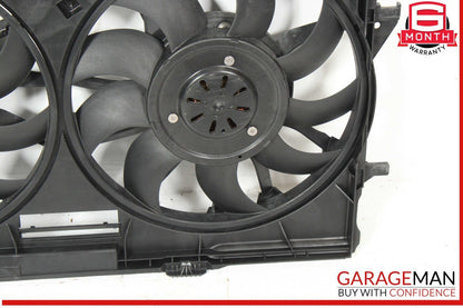 12-18 Audi A7 A6 Dual Radiator Motor Cooling Fan Shroud Assembly 4H0121003N OEM