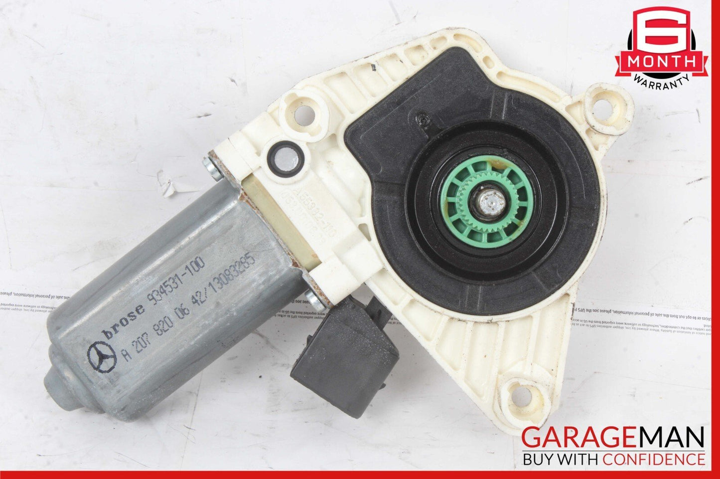 10-20 Mercedes W207 E350 CLS500 Rear Right Window Regulator Motor 2078200642 OEM