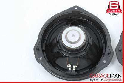 08-15 Mercedes X204 GLK350 Front Right & Left Door Sound Speakers Set of 2 OEM
