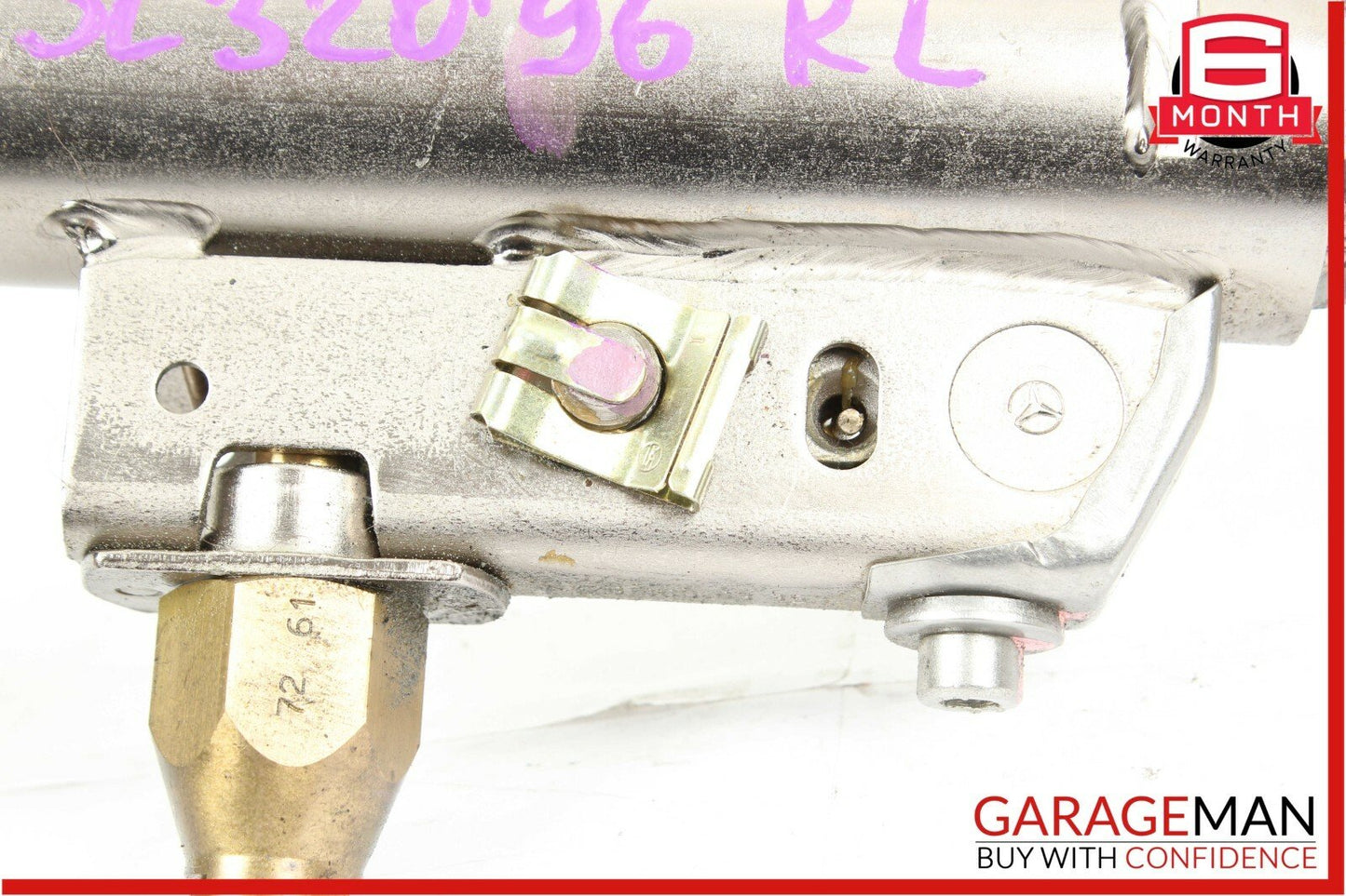 90-02 Mercedes R129 SL500 Roll Bar Hydraulic Cylinder Left Driver Side OEM