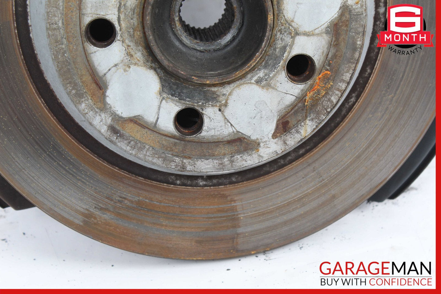 07-09 Mercedes W211 E350 Rear Right Spindle Knuckle Hub Bearing Brake Rotor