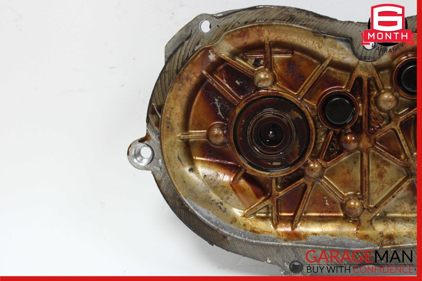 06-13 Mercedes W251 R350 S550 Front Right Engine Timing Chain Cover Plate OEM